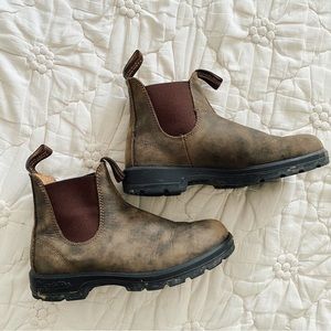 Blundstone Brown Premium Leather Boots
